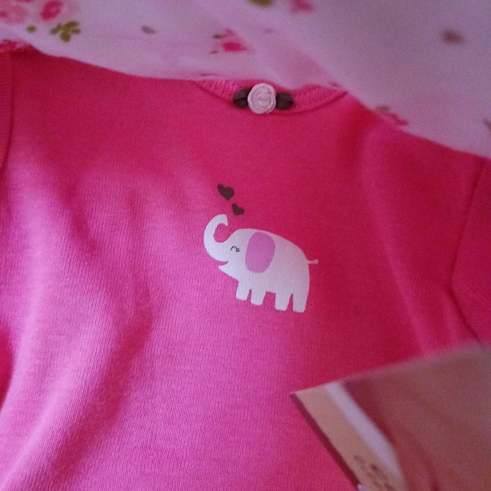 New Carter's Girls Size 6 months Short Sleeve Bodysuits Mommy Adores Me